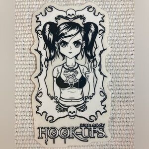 Hook-ups Skateboards early 2000s True Vintage Sticker